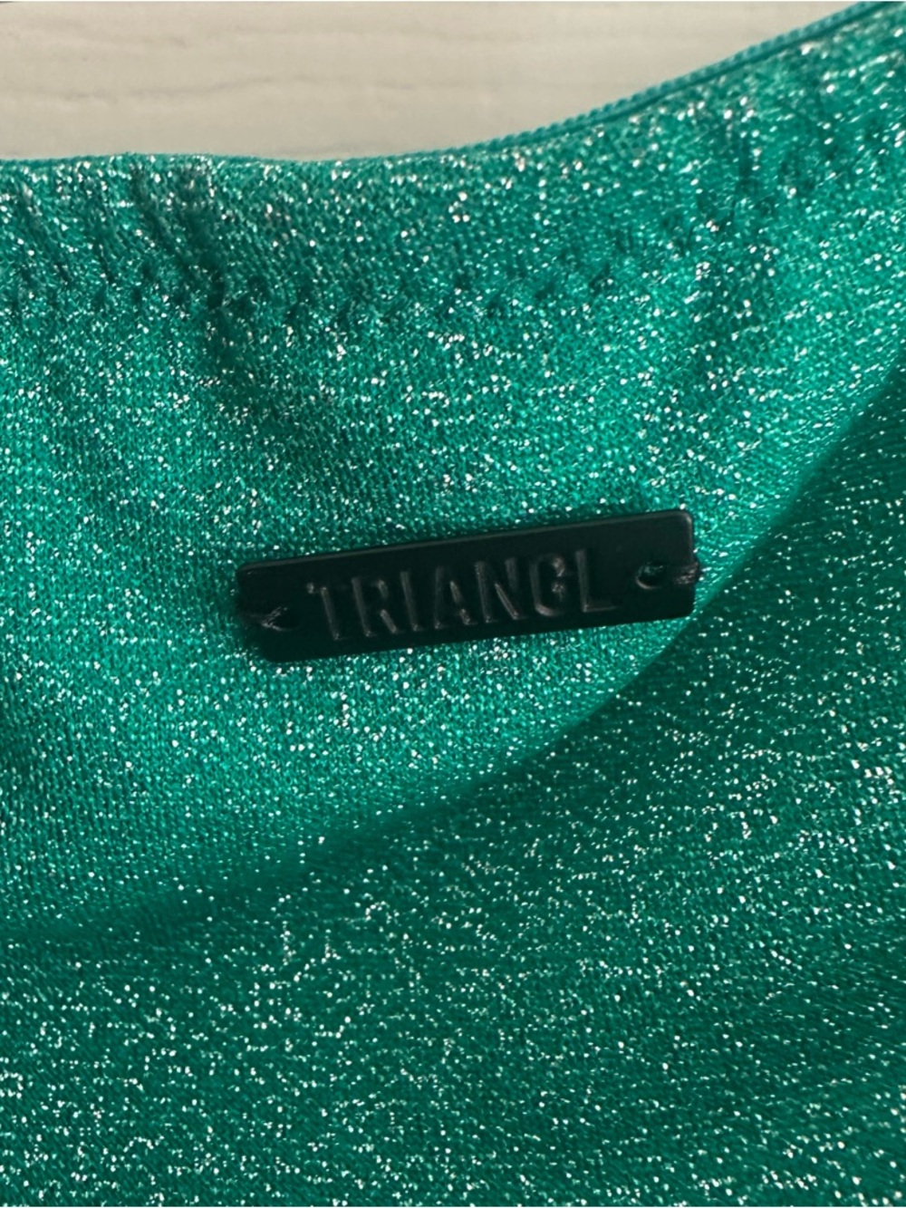 Triangl Mala Jaded Sparkle Bikini Bottom - Picture 7 of 8